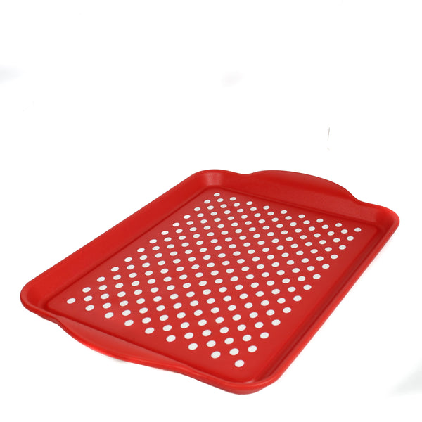 44*29 plastic tray with two handles, size