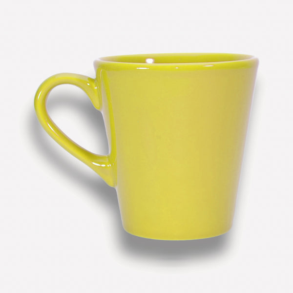Yellow Kutahya Porcelain Mug