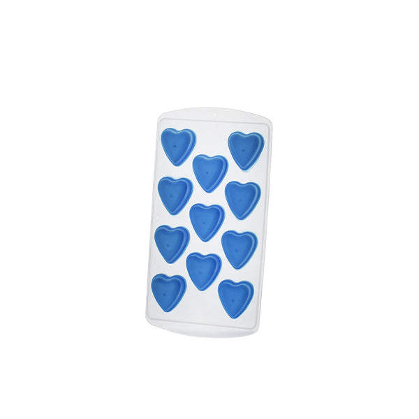 Heart-shaped ice cube tray - 10 cavities