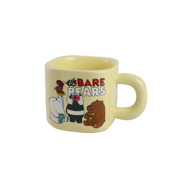 كوب سيراميك “We Bare Bears” للأطفال