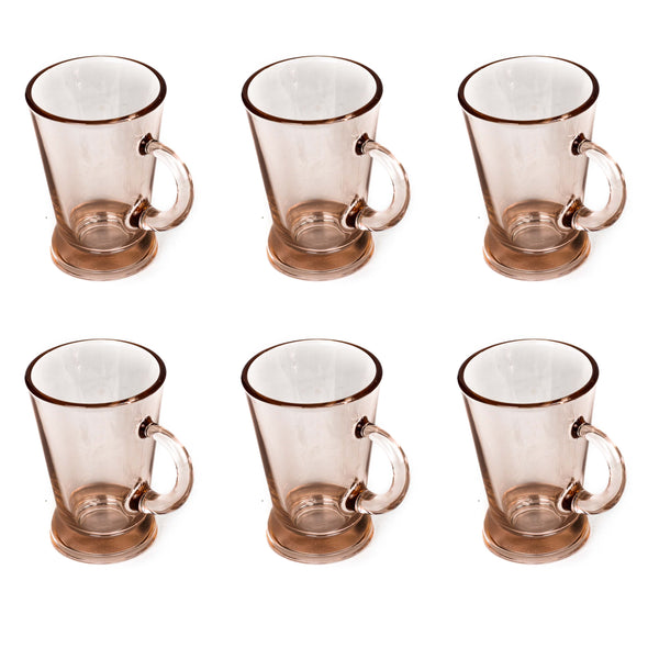 Heybeli 6-piece set of 180ml mugs