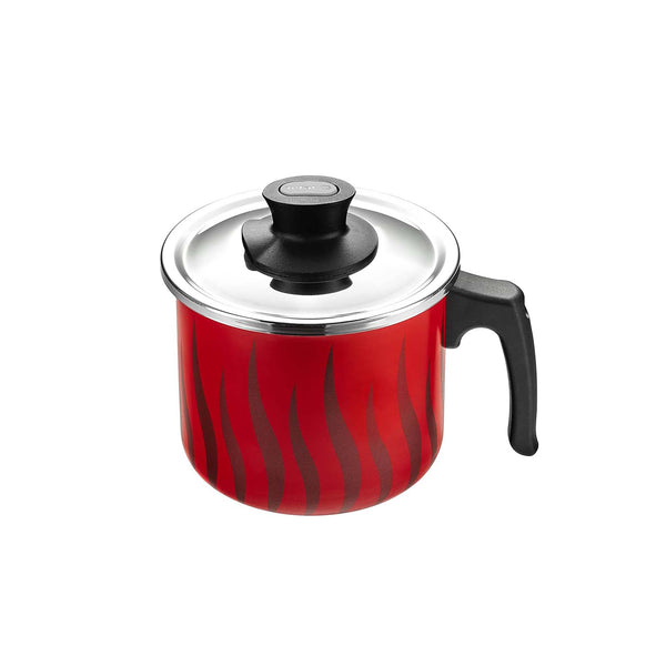 Tefal milk pot, burgundy, size 14 cm, capacity 1.9 liters, Tempoflame