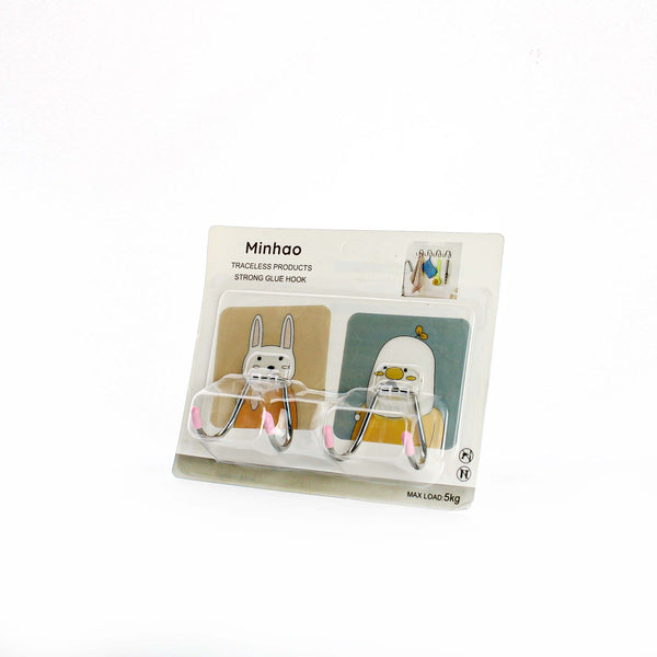 خطافات لاصقة قوية غير مخلفة للآثار من Minhao (بحد أقصى 5 كجم)