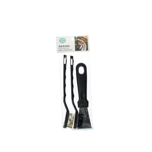 Kitchen Cleaning Brush and Scraper Set