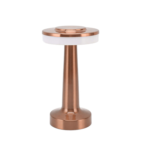 Modern Touch Table Lamp in Rose Gold Color