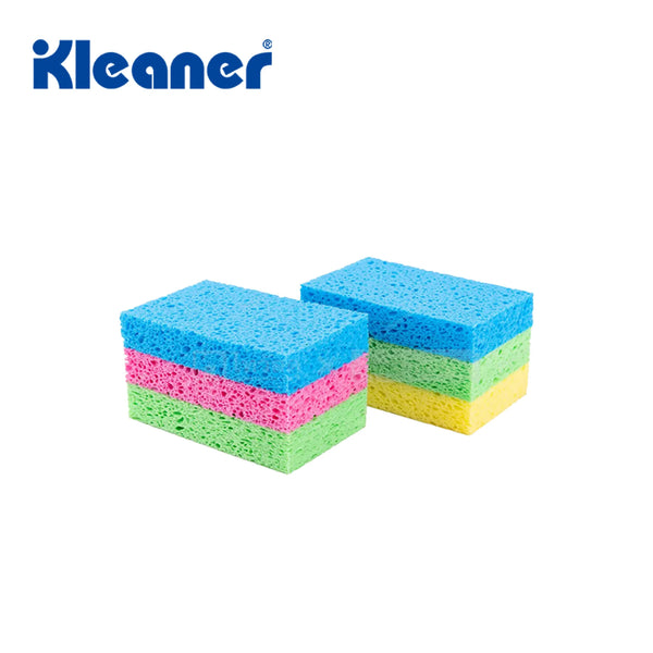 Kleaner Absorbent Layered Sponges for Household Cleaning