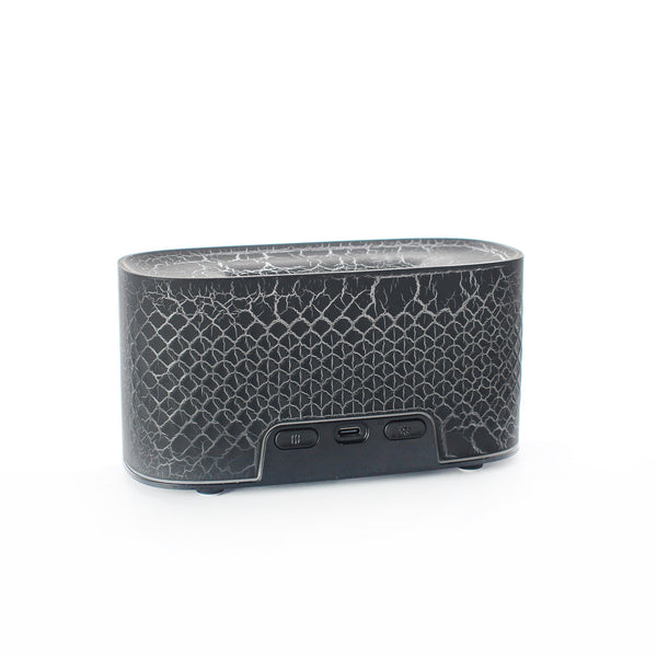 Modern fragrance diffuser with unique crackle texture design