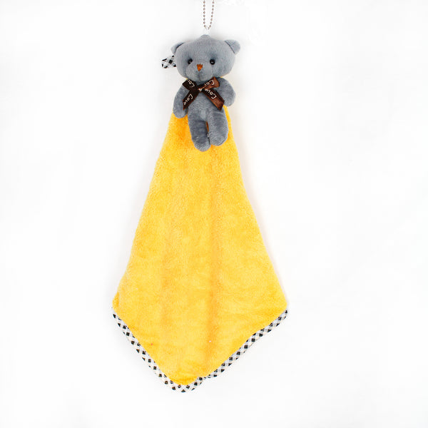 Microfiber teddy bear towel