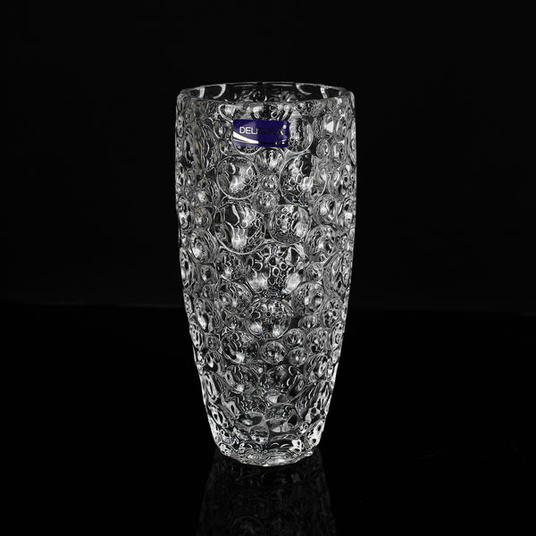 Large crystal vase without lid