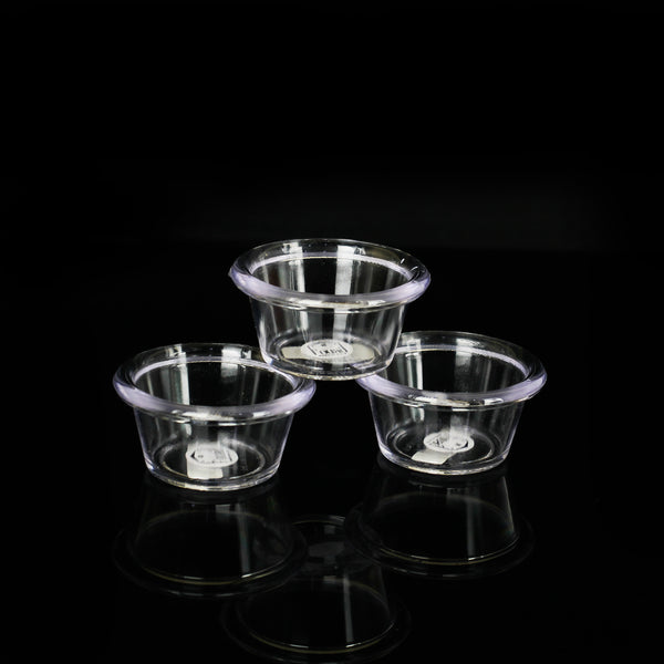 3 Piece Plastic Sauce Bowl Set