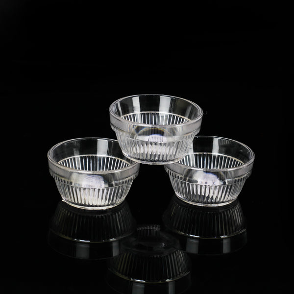 3 Piece Plastic Sauce Bowl Set