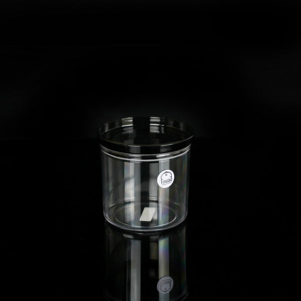 Clear lid storage jar sizes