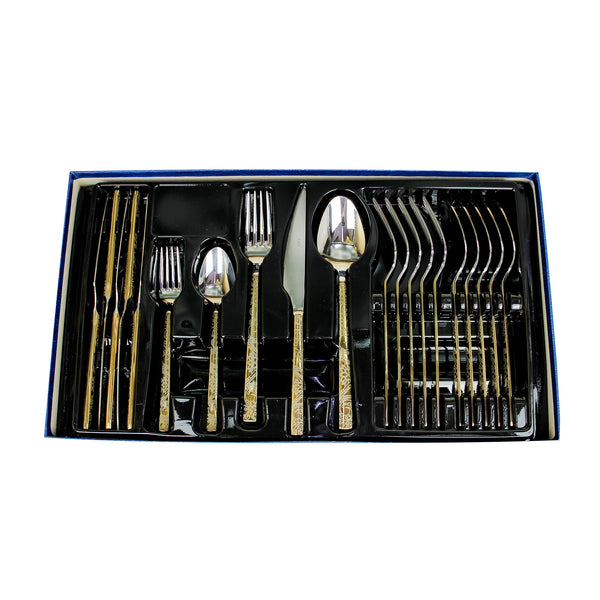 A set of 30 fine gold spoons