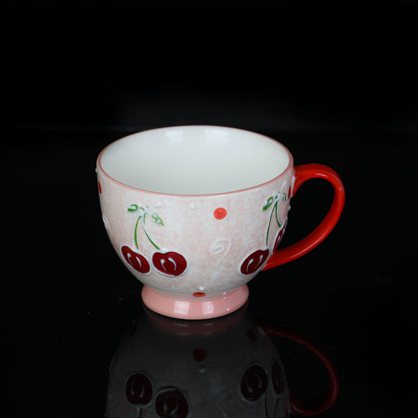 Large porcelain mug