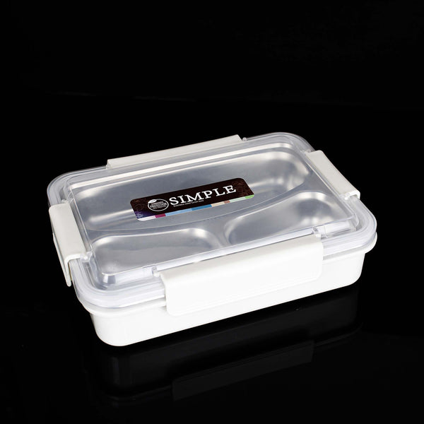 Stainless steel lunch box + spoon