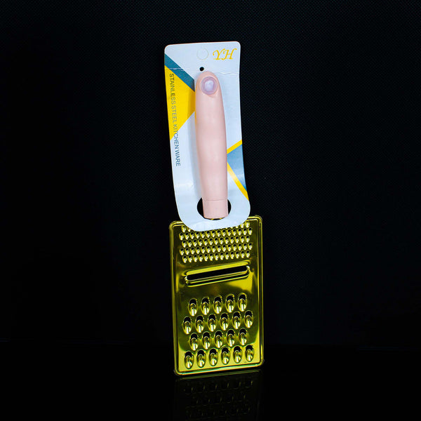 YH Gold Hand Grater - Stainless Steel - 3 Uses