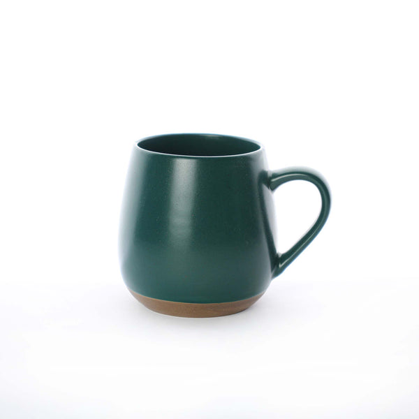 Ceramic Coffee Mugs with Natural Bottom 350 ml