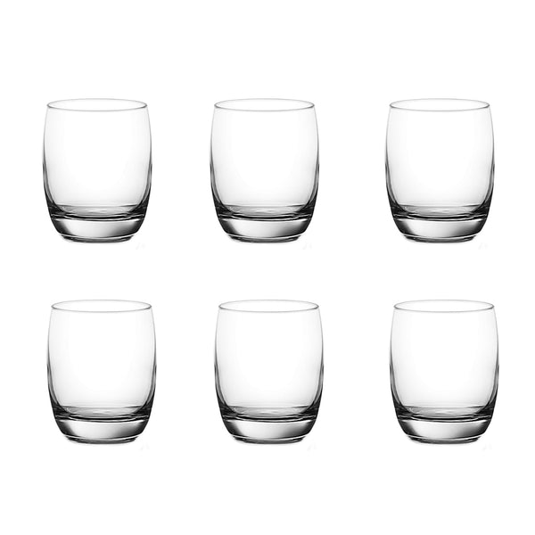 6-Piece Ocean Cup Set, 265 ml Ivory