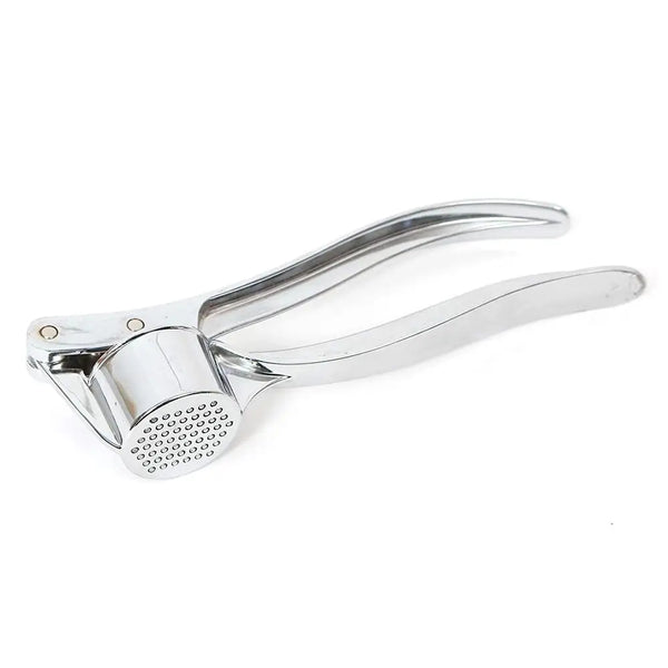 Stainless garlic press