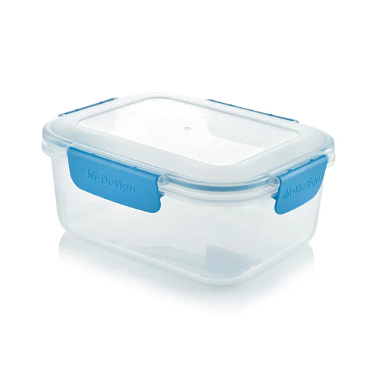 Fresco Clips Lunch Box Blue 2.3L