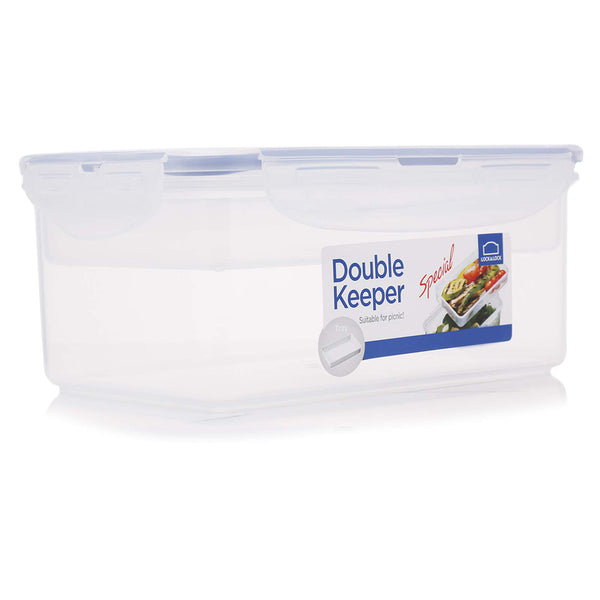 Lock &amp; Lock special airtight container, capacity 1.4 liters, with an extra plate