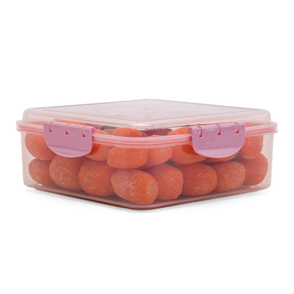 1.7 liter food storage container, size 15*15*6 cm